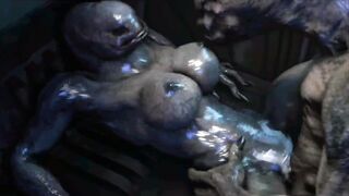 Halo Elites need sex too! (Furry sex, alien sex, Sangheili)