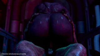 Halo Elites need sex too! (Furry sex, alien sex, Sangheili)