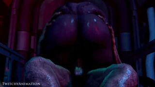 Halo Elites need sex too! (Furry sex, alien sex, Sangheili)