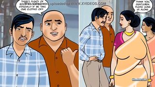 Velamma Episode 68 - Railway Coupling – Running a Train on Velamma
