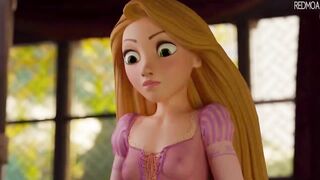 Rapunzel blowjob