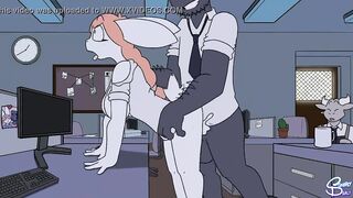 cop and bunny in the office minor inflation warning - 720p
