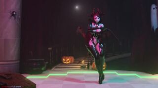 [MMD] Halloween Special! Demon Succubus Dances for you and Enjoys her Slaves (NSFW Music Video)