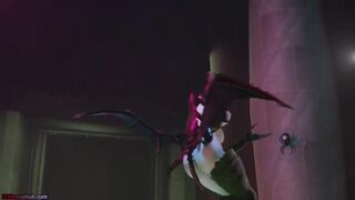 [MMD] Halloween Special! Demon Succubus Dances for you and Enjoys her Slaves (NSFW Music Video)