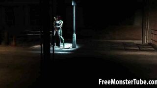 Sexy 3D babe getting fucked hard by the Green Lanternandarchligh-high 2