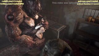 3D Monster Orgy Momiji Kasumi Tina Armstrong fucked hardcore by 3D Monsters