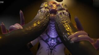 Snake Gangbang