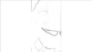 Arabic comic - niqab blowjob - Beurette cartoon
