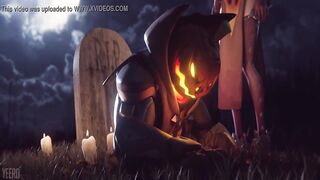 Witch Mercy X Reaper Halloween Animation by Yeero