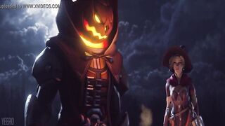 Witch Mercy X Reaper Halloween Animation by Yeero