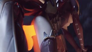 Witch Mercy X Reaper Halloween Animation by Yeero