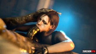 26RegionSfm Jill Valentine vs Regenerator