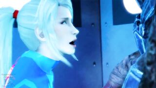 SAMUS ARAN GETS POUNDED THE s. OUT OF HER BIG FAT ASS BY DISGUSTING MONSTER