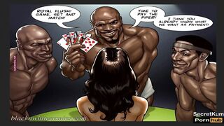 The Poker Game Season 2 Ep. 2. - she saw me being Gangbanged by 3 Black Men