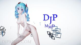 MMDR18 Miku - Hyolyn - say my name - White Stage Front Cam 1321