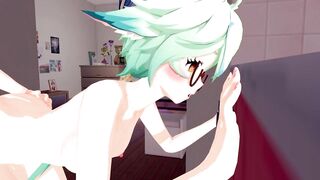 Sucrose Genshin Impact 3D HENTAI 6/9