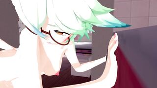 Sucrose Genshin Impact 3D HENTAI 6/9