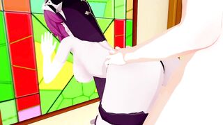 Rosaria Genshin Impact 3D HENTAI 6/12