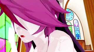 Rosaria Genshin Impact 3D HENTAI 6/12