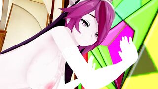 Rosaria Genshin Impact 3D HENTAI 6/12