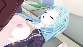 Suzuya KanColle 3D Hentai 3/6