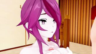 Rosaria Genshin Impact 3D HENTAI 4/12