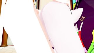 Rosaria Genshin Impact 3D HENTAI 5/12