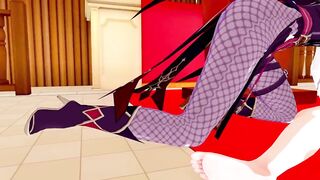 Rosaria Genshin Impact 3D HENTAI 1/12