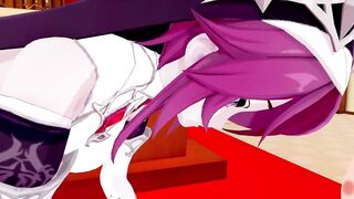 Rosaria Genshin Impact 3D HENTAI 1/12
