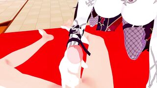 Rosaria Genshin Impact 3D HENTAI 1/12