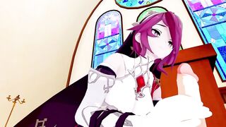 Rosaria Genshin Impact 3D HENTAI 1/12