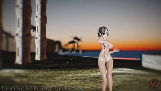 MMD R18+ Mitsu hi Fi Raver Beach Stage2 1159