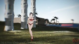 MMD R18+ Mitsu hi Fi Raver Beach Stage2 1159