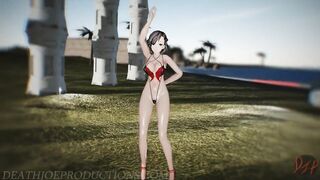 MMD R18+ Mitsu hi Fi Raver Beach Stage2 1159