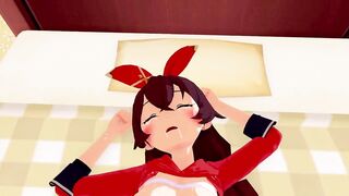 Amber Genshin Impact 3D HENTAI 5/9