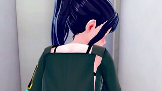 Maki Oze FireForce 3D Hentai 3/7