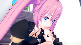 Milim Nava Tensei Ara Slime Datta Ken 3D HENTAI 3/6