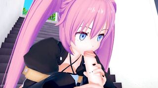 Milim Nava Tensei Ara Slime Datta Ken 3D HENTAI 3/6