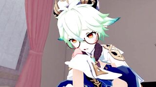 Sucrose Genshin Impact 3D HENTAI 1/9