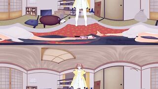 [VR 360 4K] Korone Inugami her Jealousy is Cute