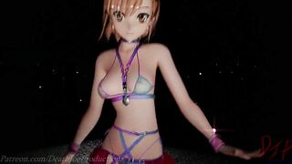 MMD R18 4k UHD Misaka ( GrayHound ) 126