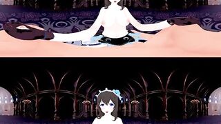 [VR 360] Fumika Sagisawa Idolmaster Dressed up