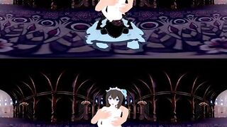 [VR 360] Fumika Sagisawa Idolmaster Dressed up