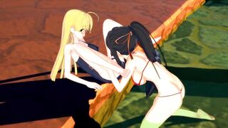Akeno Dominates Asia from DxD