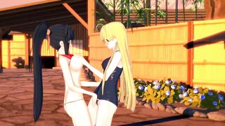 Akeno Dominates Asia from DxD