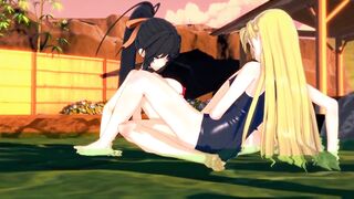Akeno Dominates Asia from DxD