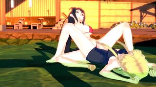 Akeno Dominates Asia from DxD