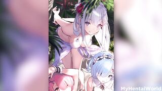 Re:zero Hentai Porn best Compilation Fuck