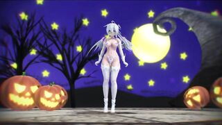 [MMD]Haku-Happy Halloween[by ___ORION__]