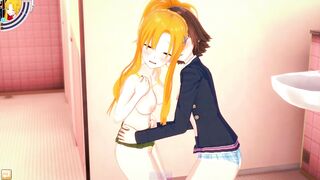 Yuna Catches Rikku Masturbating - FFX-2 Hentai